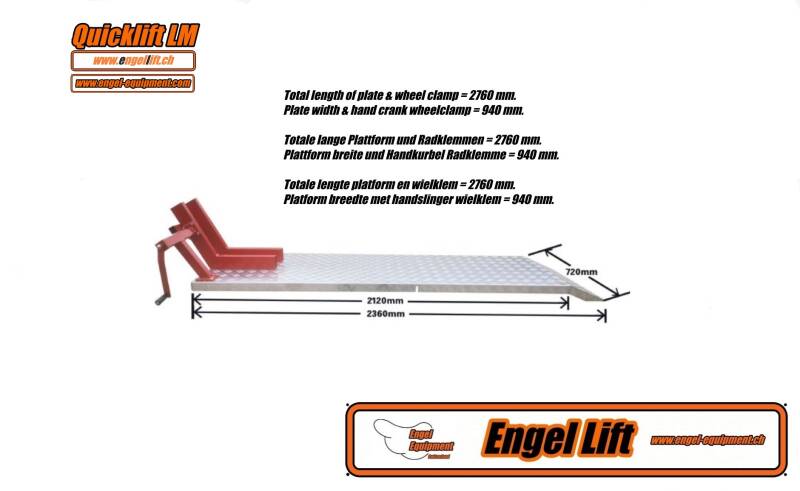 Engellift Quicklift LM Alu Plattform