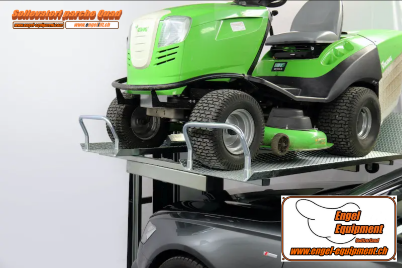 SOLLEVATORI PARCHE QUAD ; UTV, ATV & QUAD ÉLÉVATEUR DE PARKING.(6)