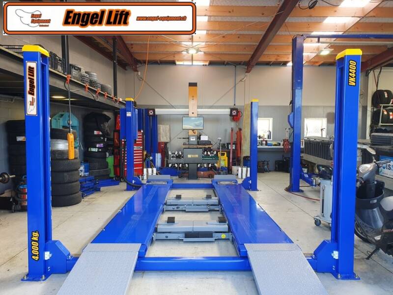 Engellift VK-4400 Lenkgeometrie Hebeühne mit 4.000 Hubleistung