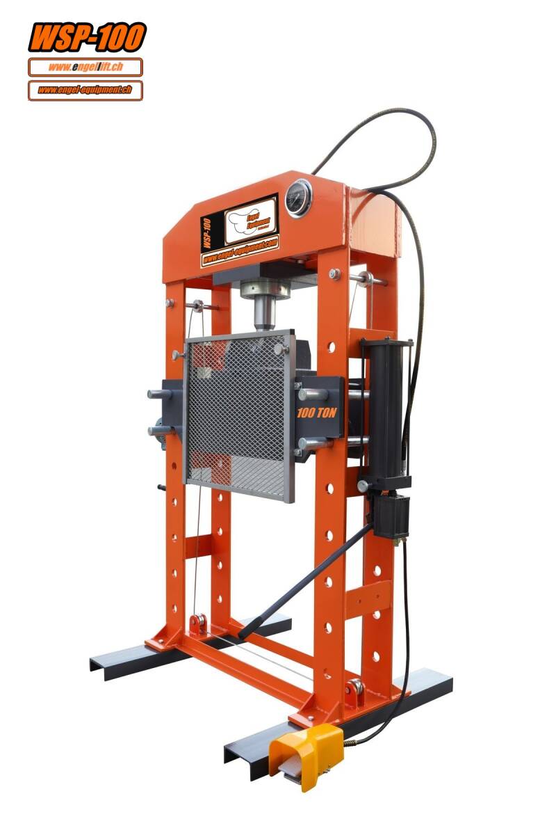 Engel-Equipment WSP-100; Industrie Werkstattpress Pneumatisch-Hydraulisch