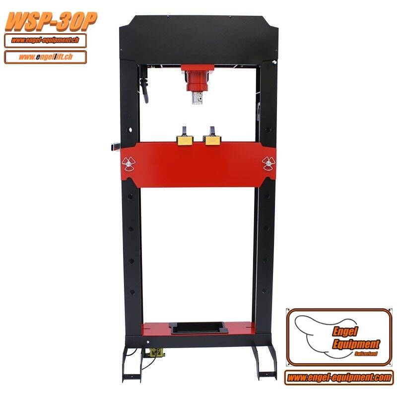 Engel-Equipment WSP-30P Werkstattpress 30 Ton, Rückseite.