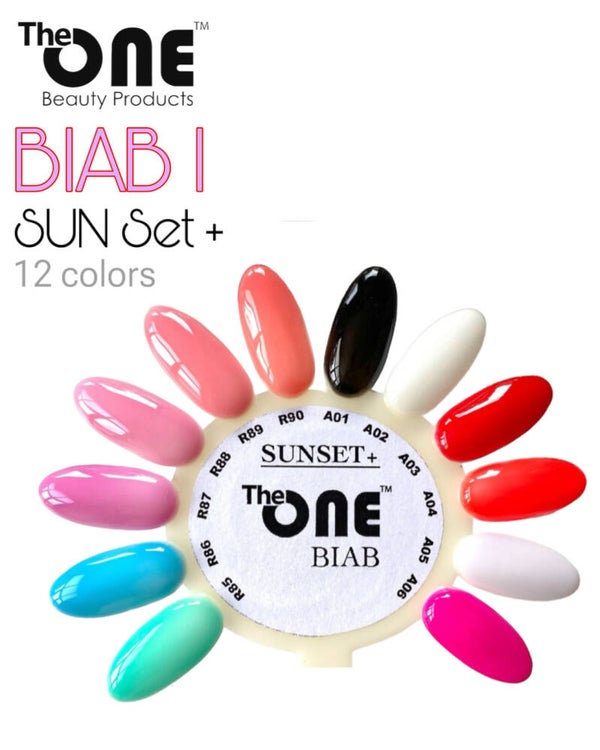 BIAB KR - Color Set 12 st. SUN Set +,  20ml (dik)