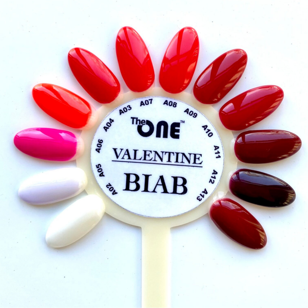 BIAB KA - Color Set 12 st. VALENTINE Set, A-collectie 20ml (medium dik)