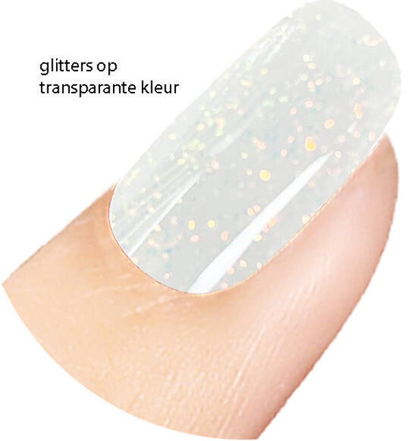 BIAB KR07-B glitters (20ml) / R07 (15ml)