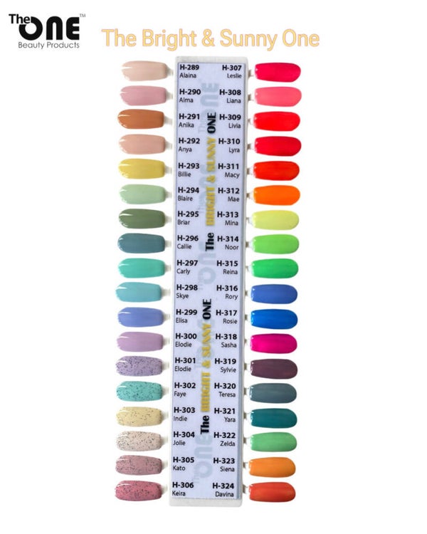 The Bright and Sunny One Color Set - 36 kleuren