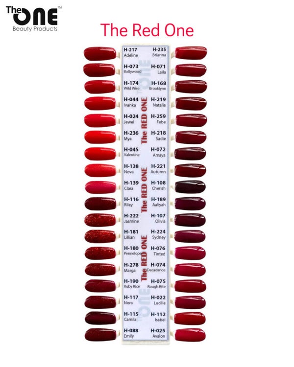 The Red One Color Set - 36 kleuren