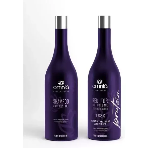 Lissage brésilien OMNIA PROTEIN Kit 2 x 1L