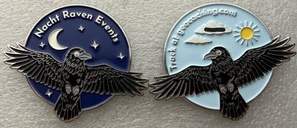 original Nacht Raven geocoin