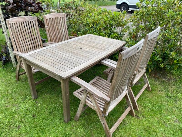 Zware kwaliteit hardhouten tuinset. Oosterik - Kensington