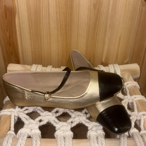Bailarinas doradas y negras