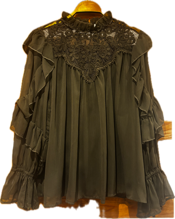 Blusa de Encaje (Otras Marcas)