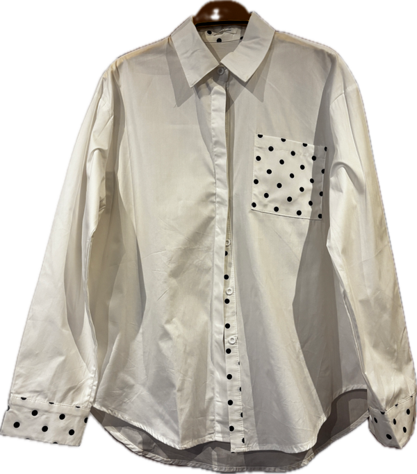 Camisa de Lunares con Lunares (Otras Marcas)
