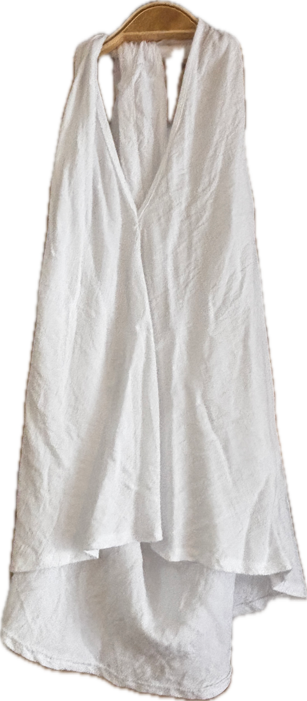 Camiseta Pico, Nudo en Espalda