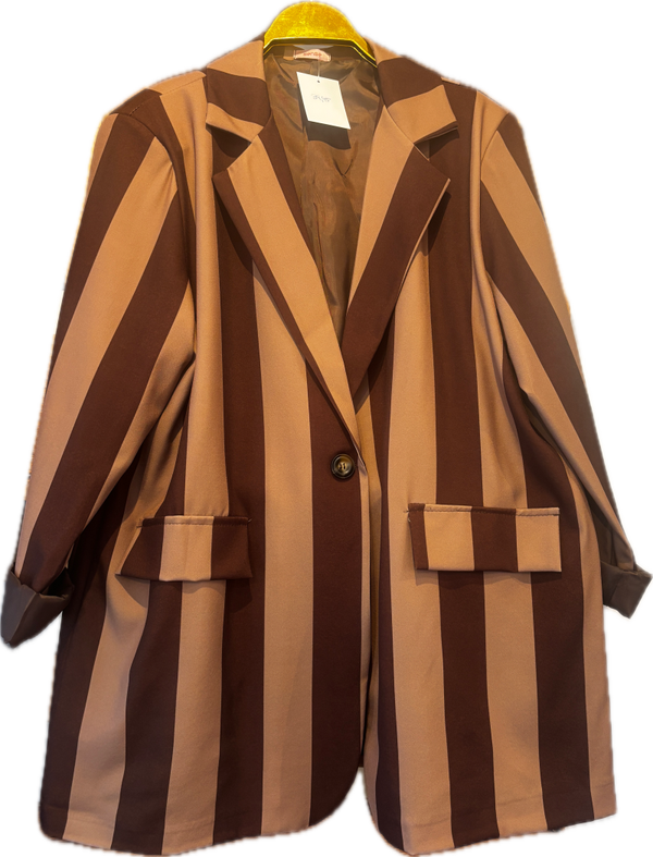 Chaqueta Rayas