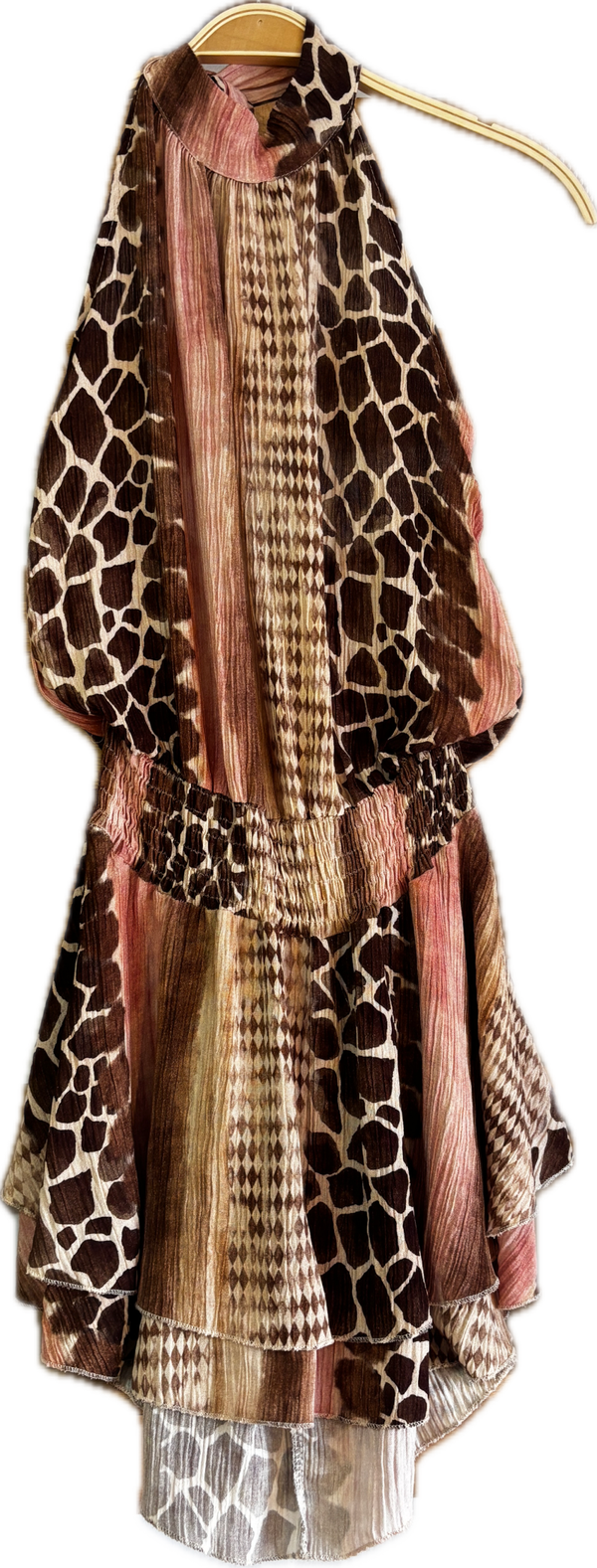 Vestido animal print