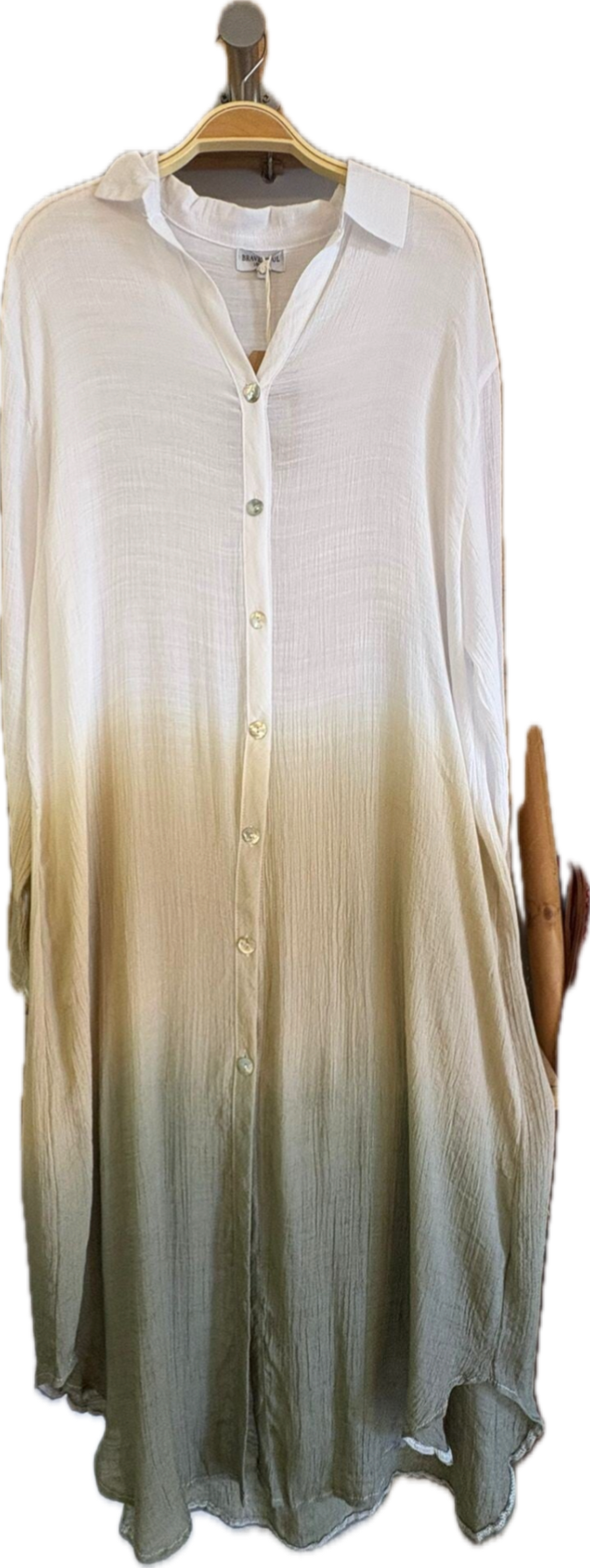 BRAVE SOUL,VESTIDOS CAMISEROS