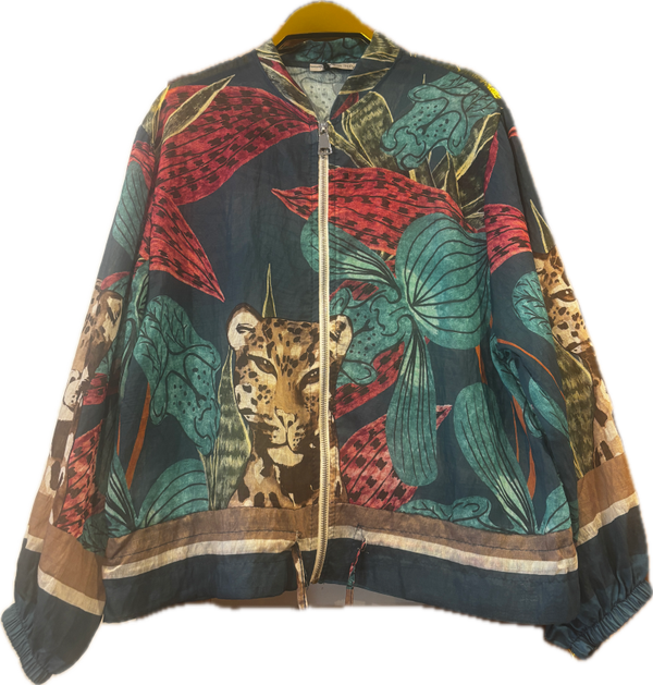 Bomber Gasa Animal Print