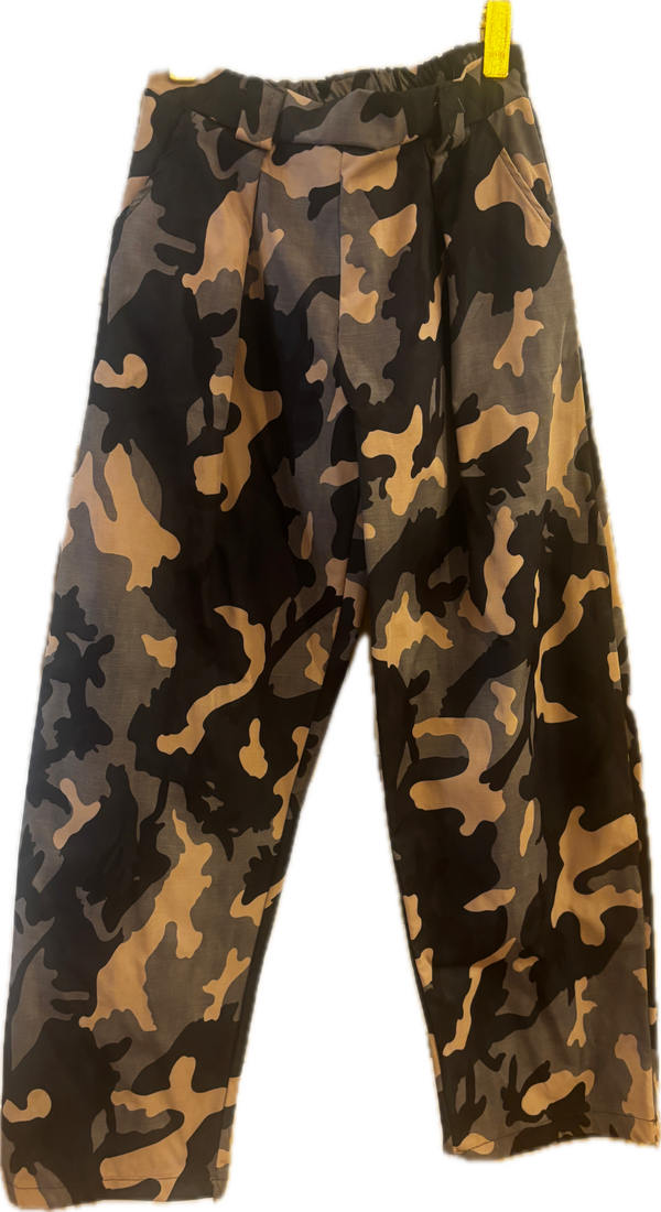 Pantalon camuflaje, cintura de goma