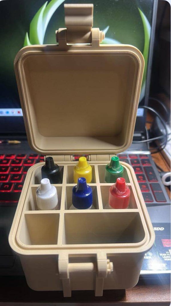 Gold/Silver Acid Test Storage Box