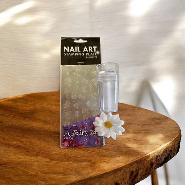 Professionele Nail Art Stempelplaat – Voor Unieke Nagelontwerpen