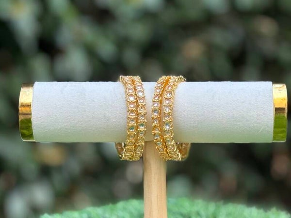 Gold plated Indian bangles