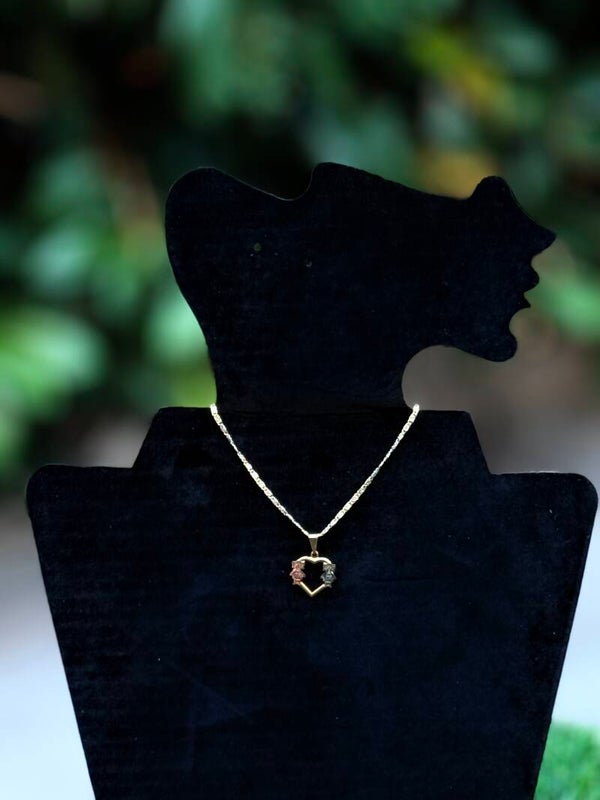 Gold platted chain/pendant