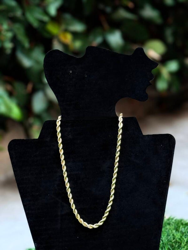Man platted gold chain