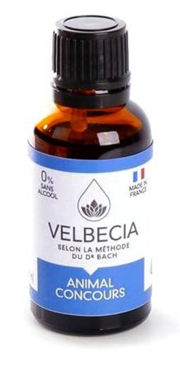 Velbecia Fleurs de Bach Animal Concours 30 ml