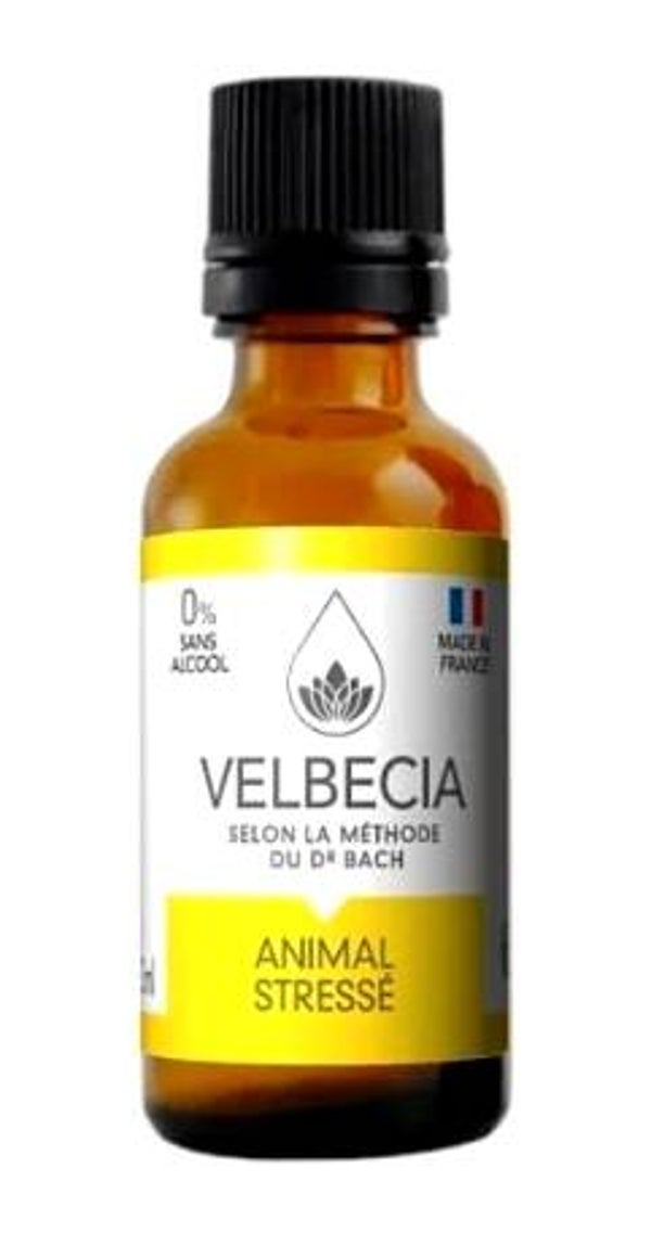 Velbecia Fleurs de Bach Animal stressé 30 ml