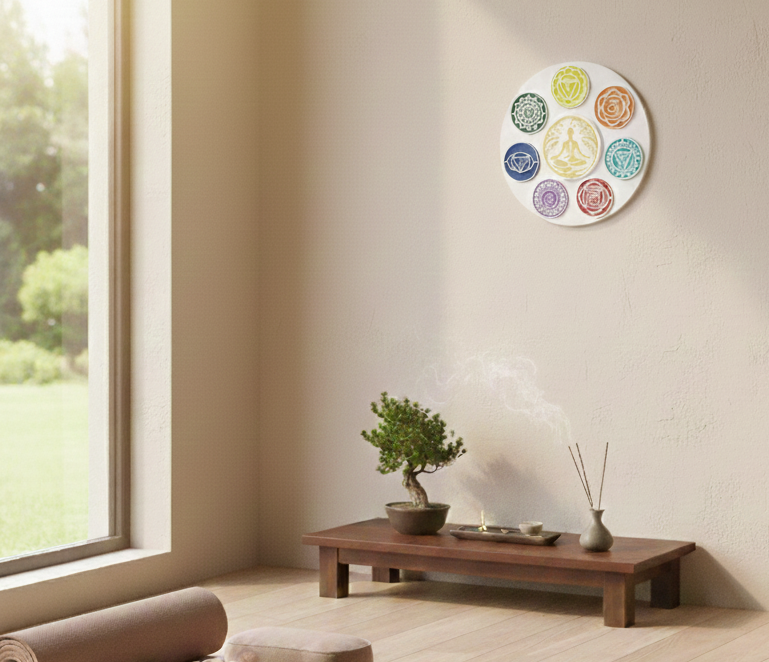 Panel decorativo Chakras