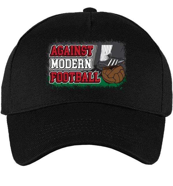 Against modern football cap