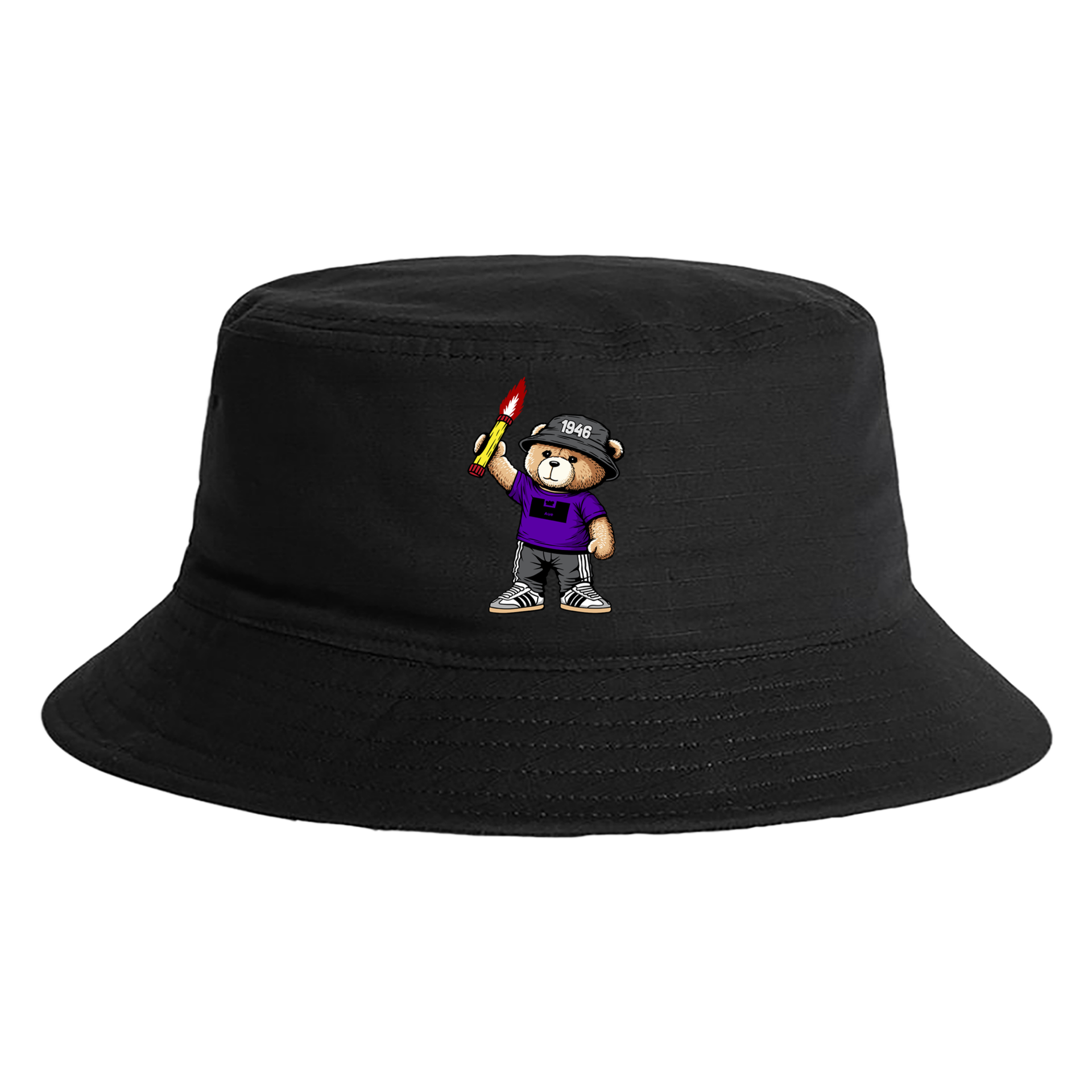 Aue 1946 Bär bucket hat