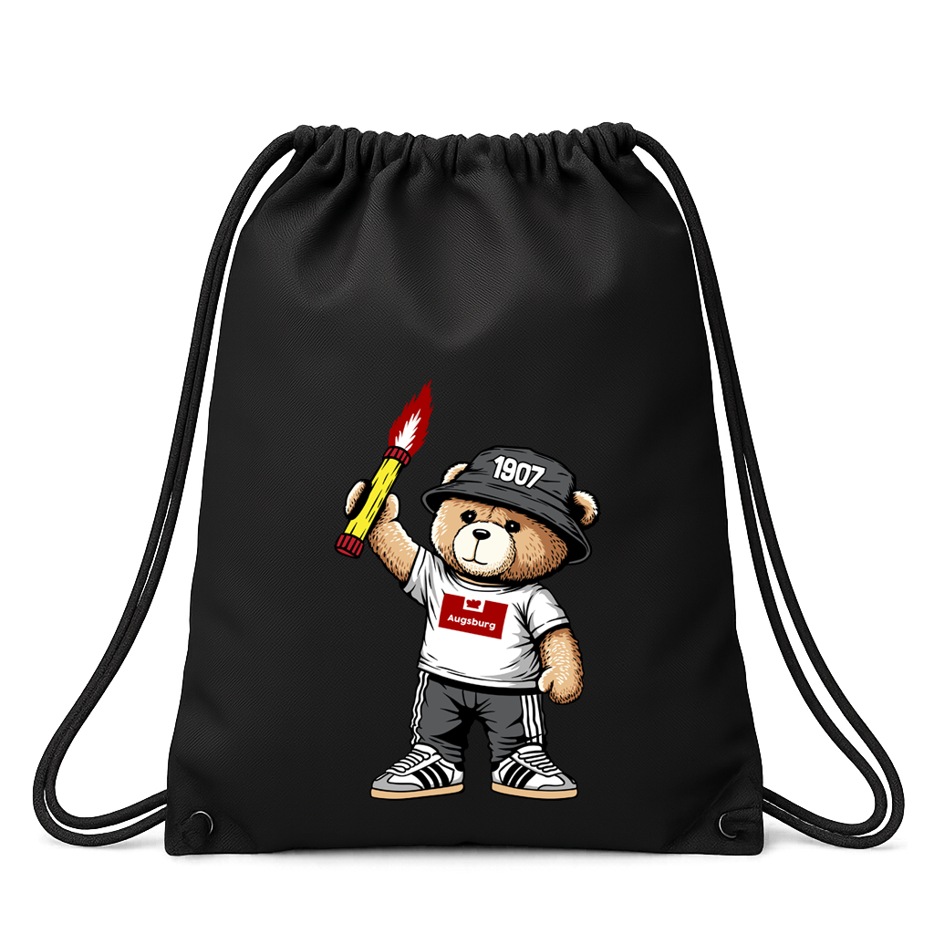 Augsburg 1907 Bär Sackpackung