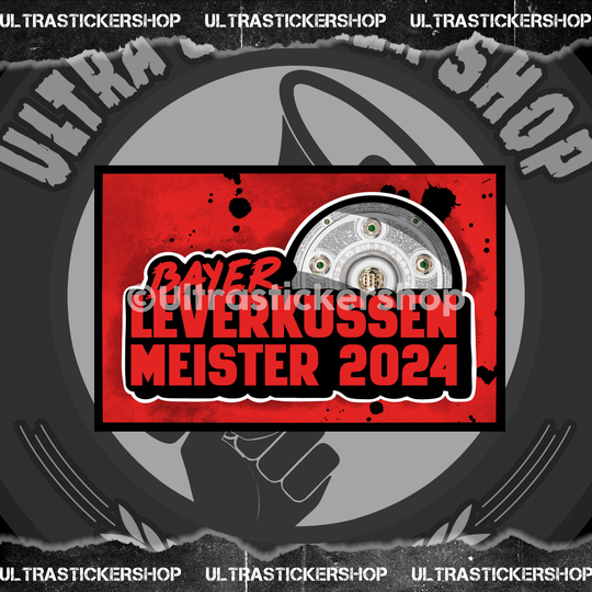 Bayer Leverkussen meister 2024 Flagge