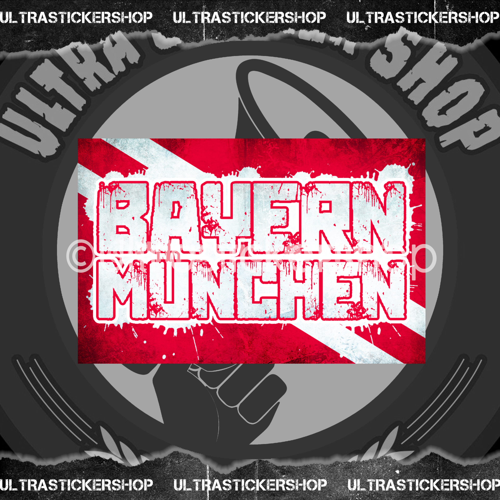 FC Bayern München Kofferaufkleber A5 - Witterungsbeständiger Sticker Für Koffer & Mehr