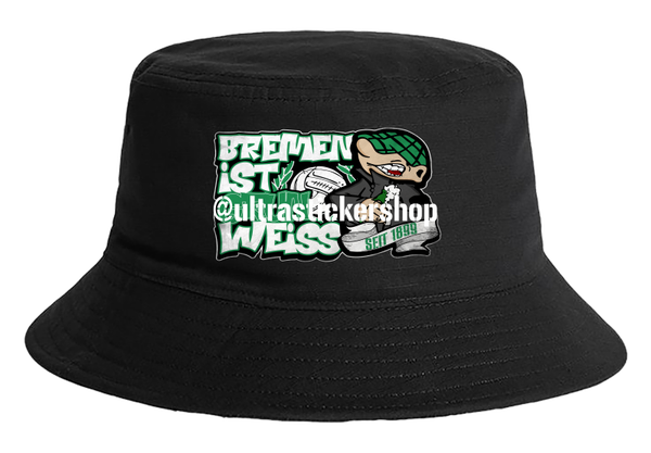 Bremen ist grün weiss bucket hat
