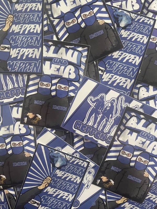 Meppen Aufkleber mix