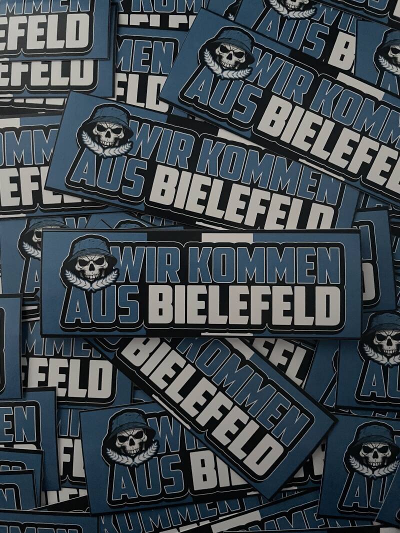 Wir Kommen Aus Bielefeld Stickers