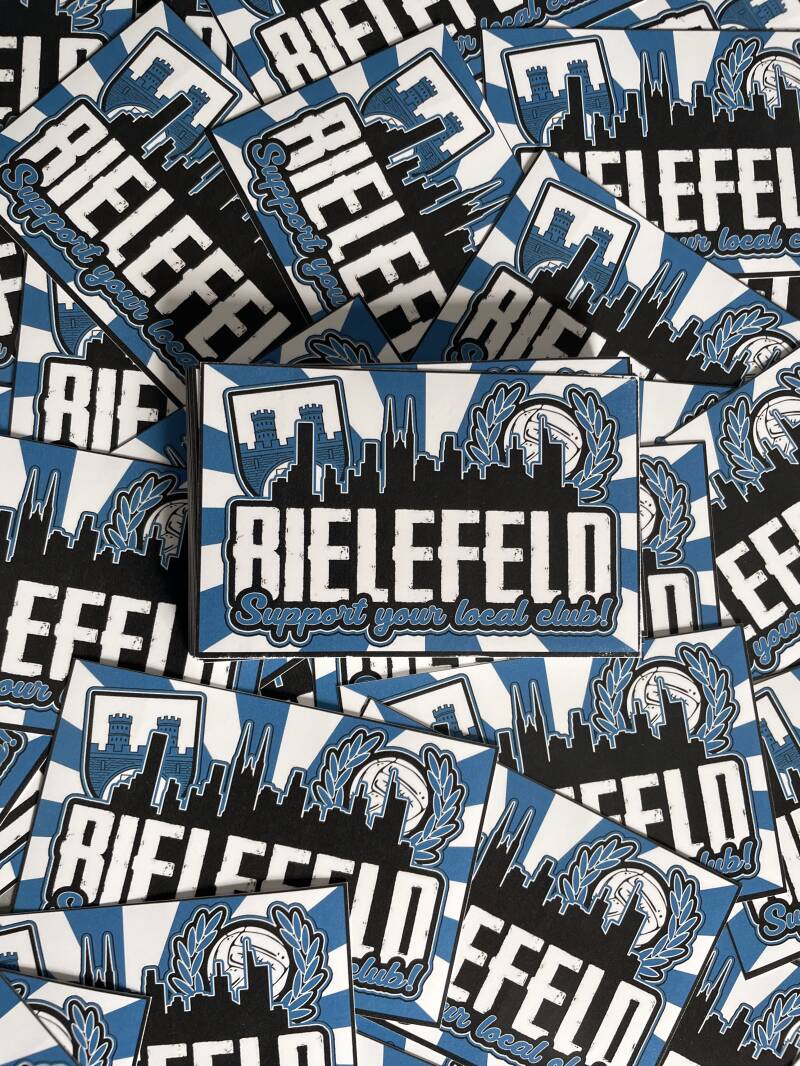 Bielefeld support your local club Stickers