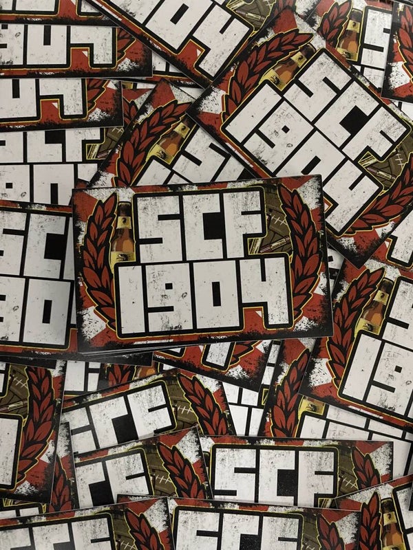 SCF 1904 Stickers