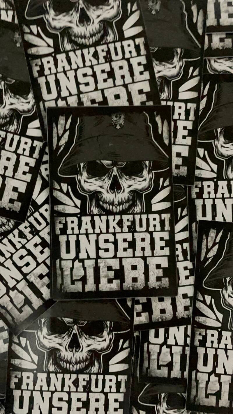 Frankfurt unsere liebe stickers