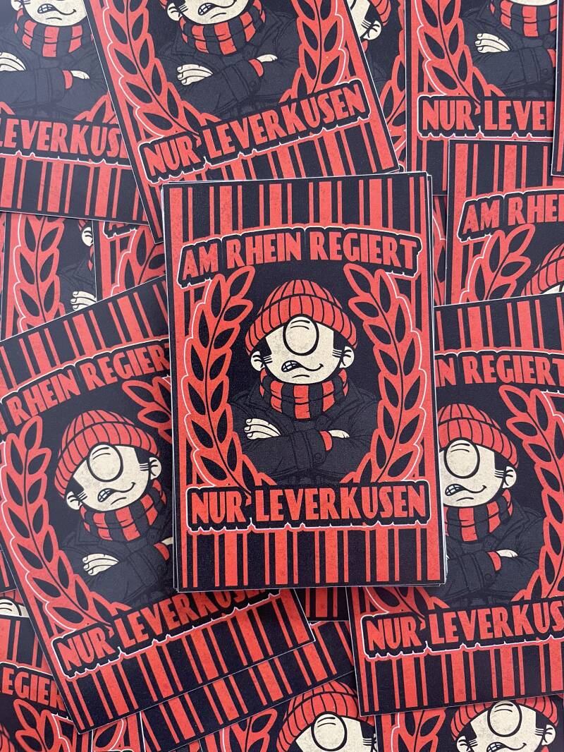 Am Rhein Regiert nur Leverkusen Stickers