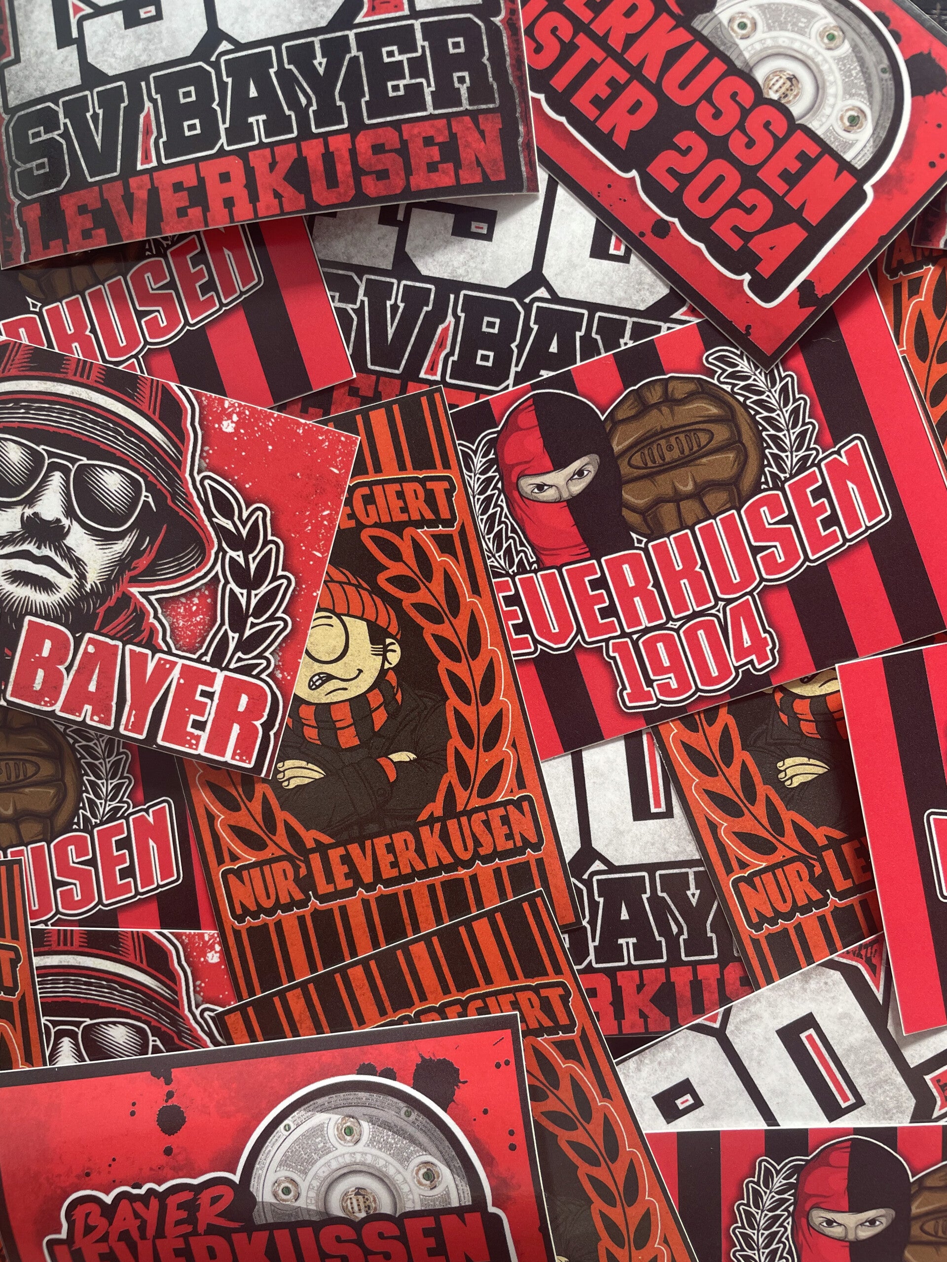 Leverkusen Aufkleber-mix