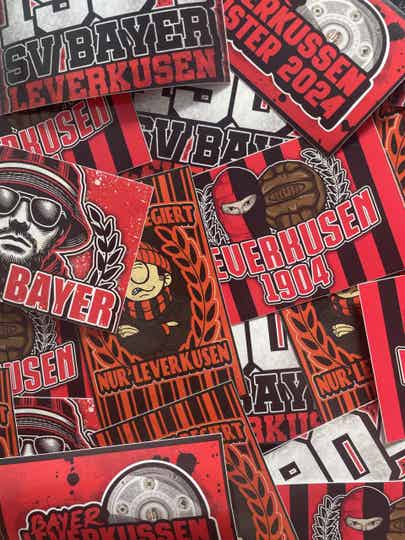 Leverkusen Aufkleber-mix