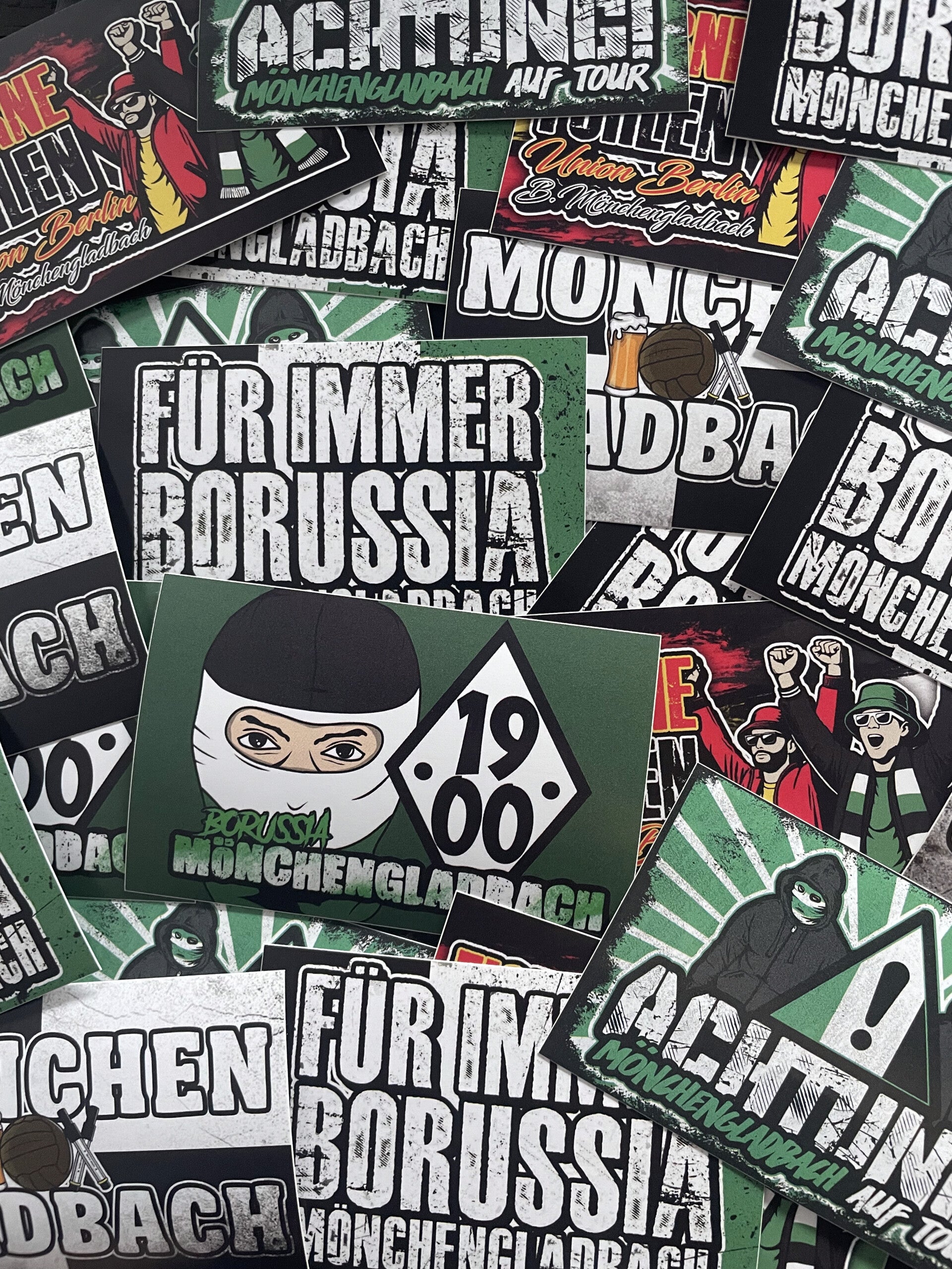 Borussia Mönchengladbach Aufkleber-mix