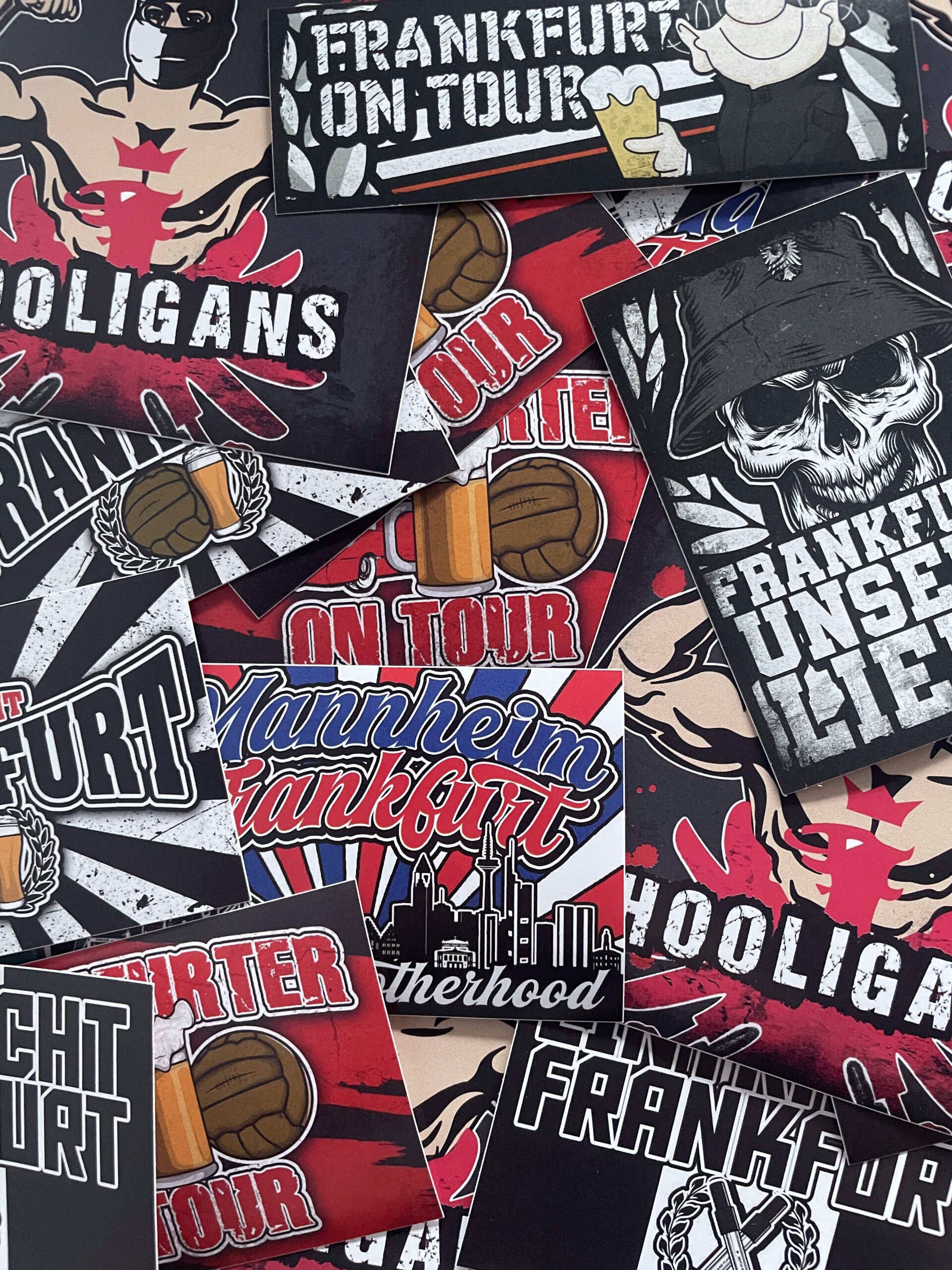 Eintracht Frankfurt Aufkleber-mix