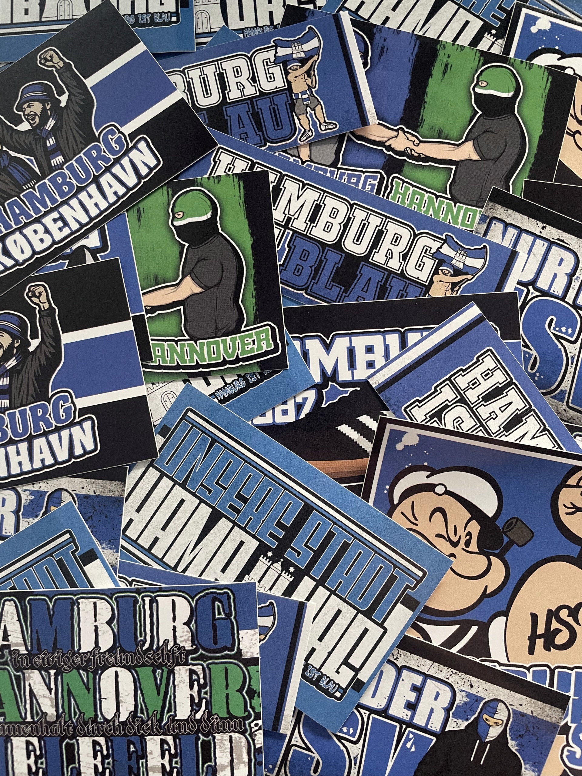 Hamburger SV Aufkleber-mix