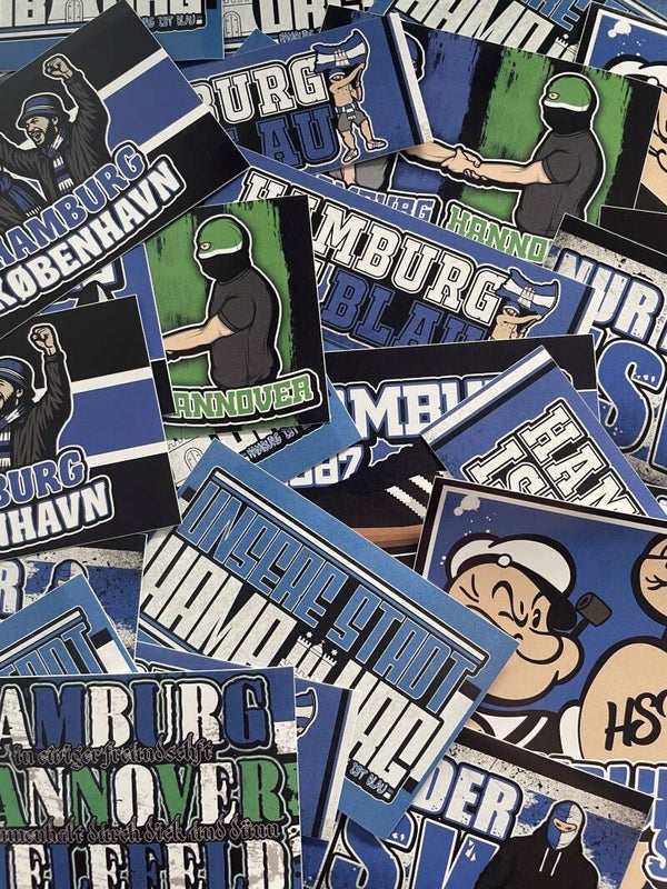 Hamburger SV Aufkleber-mix