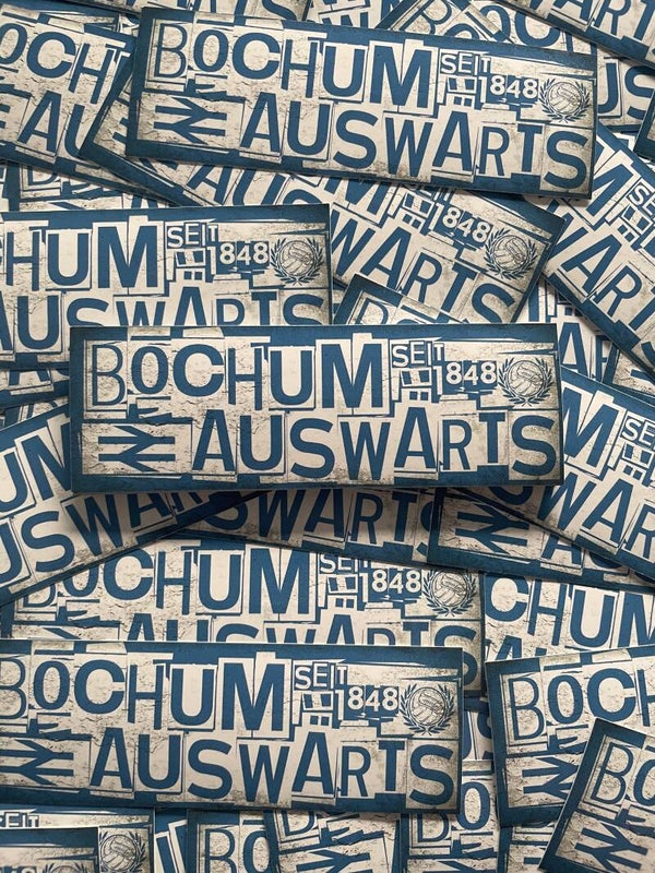 Bochum Auswärts Stickers