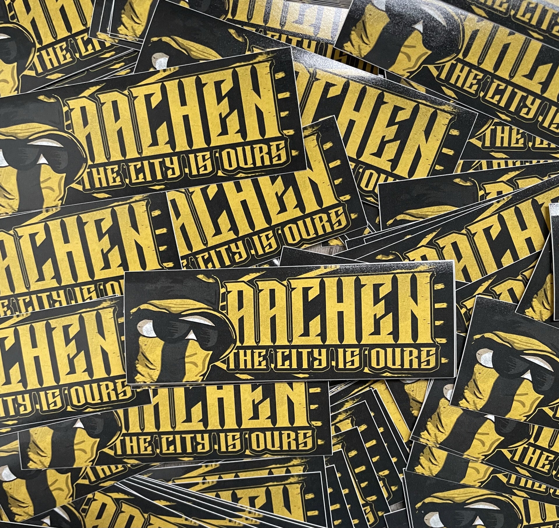 Aachen the city is ours Aufkleber